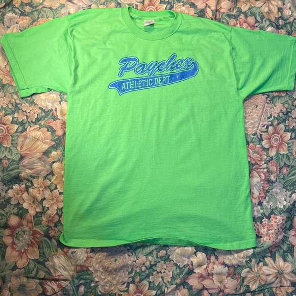 PAYCHEX ATHLETIC DEPT VINTAGE T SHIRT - Picture 1 of 4